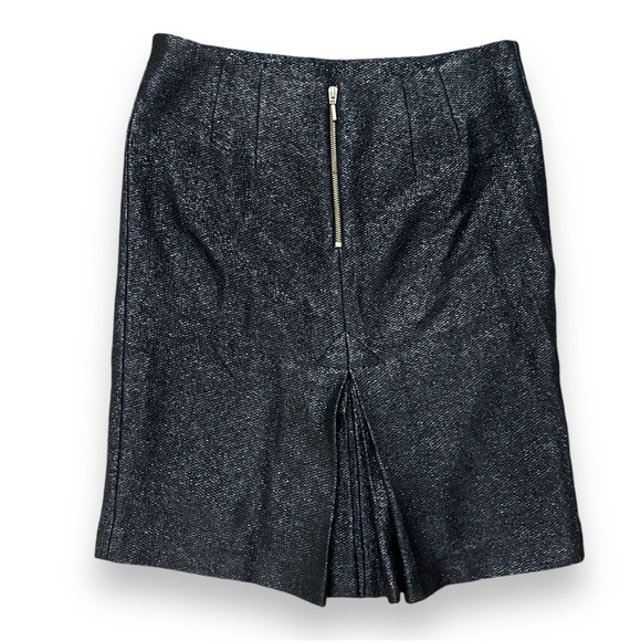 Sara Campbell Black Basket Weave Pencil Skirt Women’s Size 10 Office Career - Picture 2 of 15